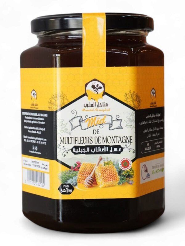 عسل الأعشاب الجبلية - Miel de fleurs de montagne